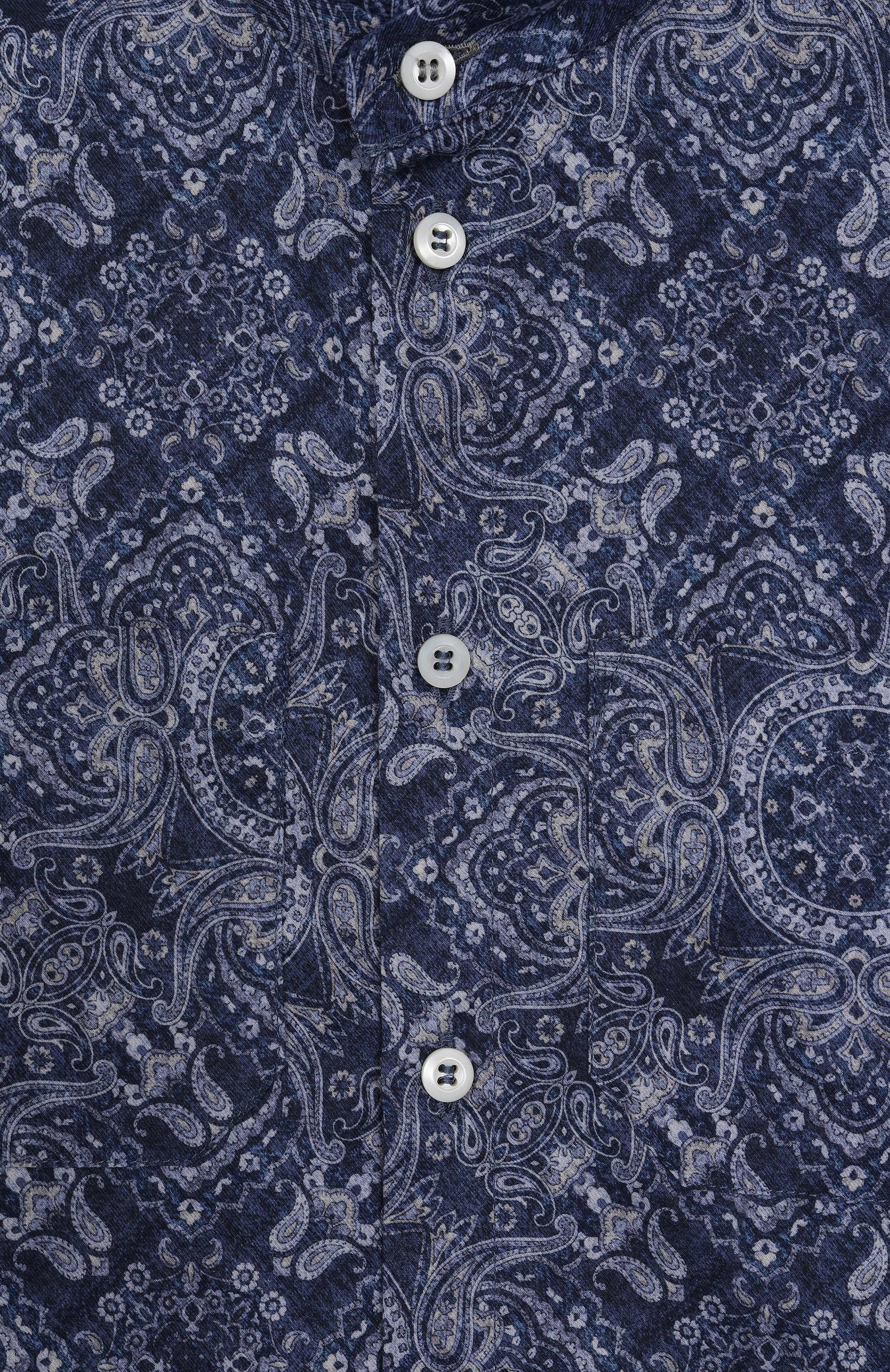 Хлопковая рубашка BRUNELLO CUCINELLI, арт. BM691C330B, фото 3