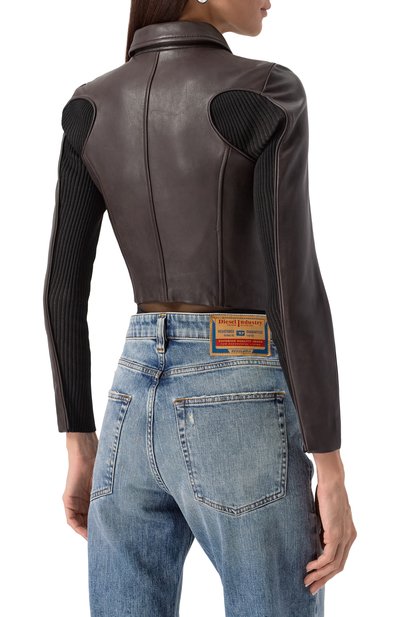 Кожаная куртка DIESEL, арт. A15373/0AJIR, фото 4