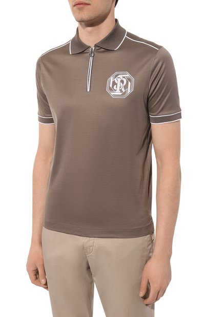 Хлопковое поло STEFANO RICCI, арт. K111031P31/T24152, фото 3