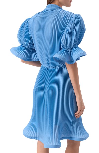 Платье ROWEN ROSE голубого цвета по цене 123500 руб., арт. DRS_RR453, фото 3 Платье ROWEN ROSE, арт. DRS_RR453, фото 3