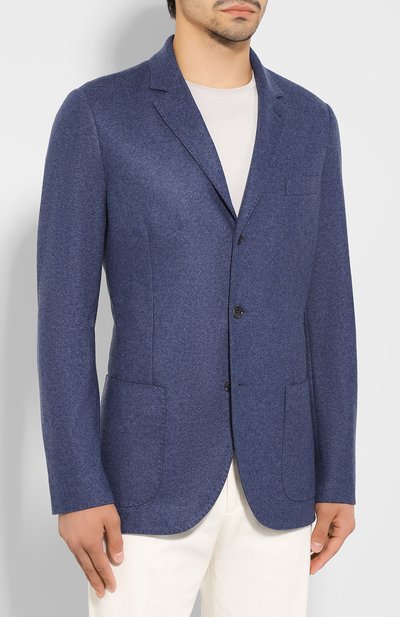 Кашемировый пиджак LORO PIANA, арт. FAI2695, фото 3