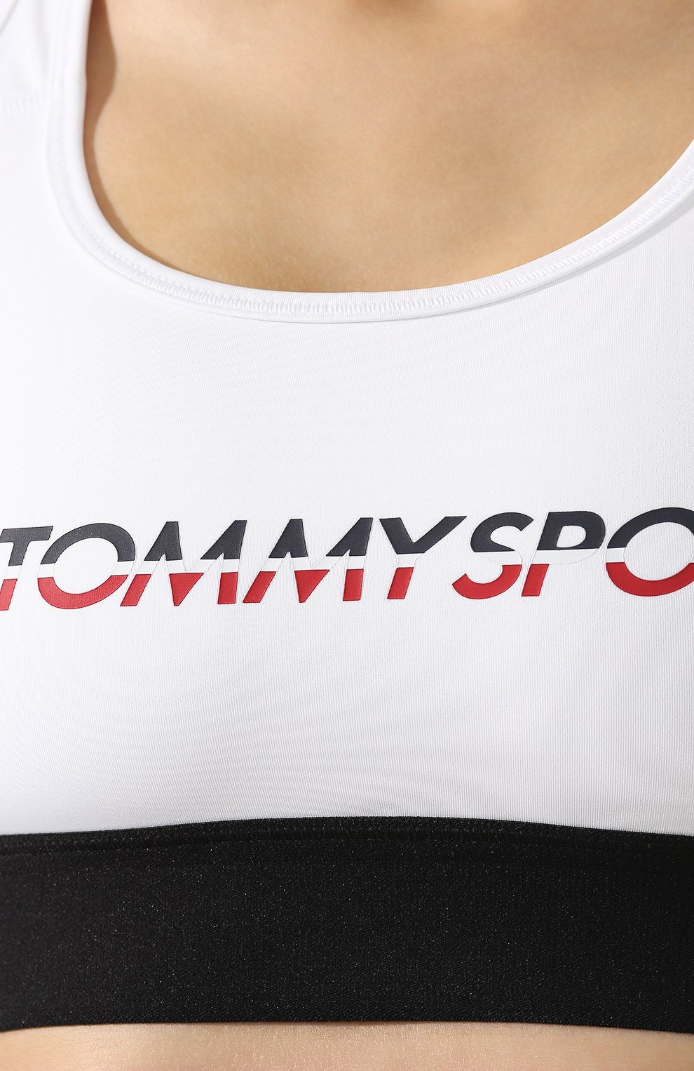 Топ TOMMY SPORT белого цвета по цене 4990 руб., арт. S10S100072, фото 5 Топ TOMMY SPORT, арт. S10S100072, фото 5