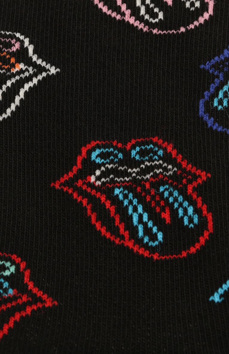 Детские носки HAPPY SOCKS разноцветного цвета, арт. KRLS01 | Фото 2 (Материал: Текстиль, Хлопок; Кросс-КТ: Носки; Материал сплава: Проставлено; Нос: Не проставлено; Мальчики Кросс-КТ: Носки)