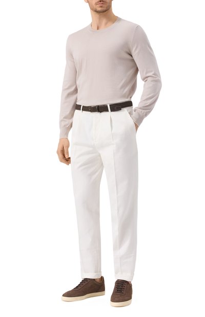 Хлопковый джемпер BRUNELLO CUCINELLI, арт. M2900100, фото 2