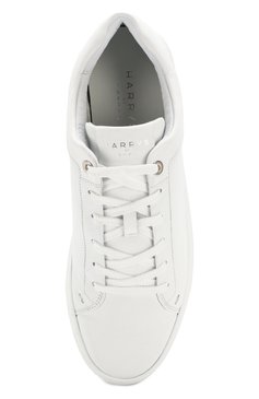 Мужские кожаные кеды HARRYS OF LONDON белого цвета, арт. T0M NAPPA LEATHER/TECH | Фото 5 (Статус проверки: Проверено, Проверена категория; Материал внутренний: Натуральная кожа; Подошва: Массивная; Материал утеплителя: Без утеплителя; Стили: Классический; Материал сплава: Проверено, Проставлено; Драгоценные камни: Проставлено; Материал внешний: Натуральная кожа; Кросс-КТ: Низкие)