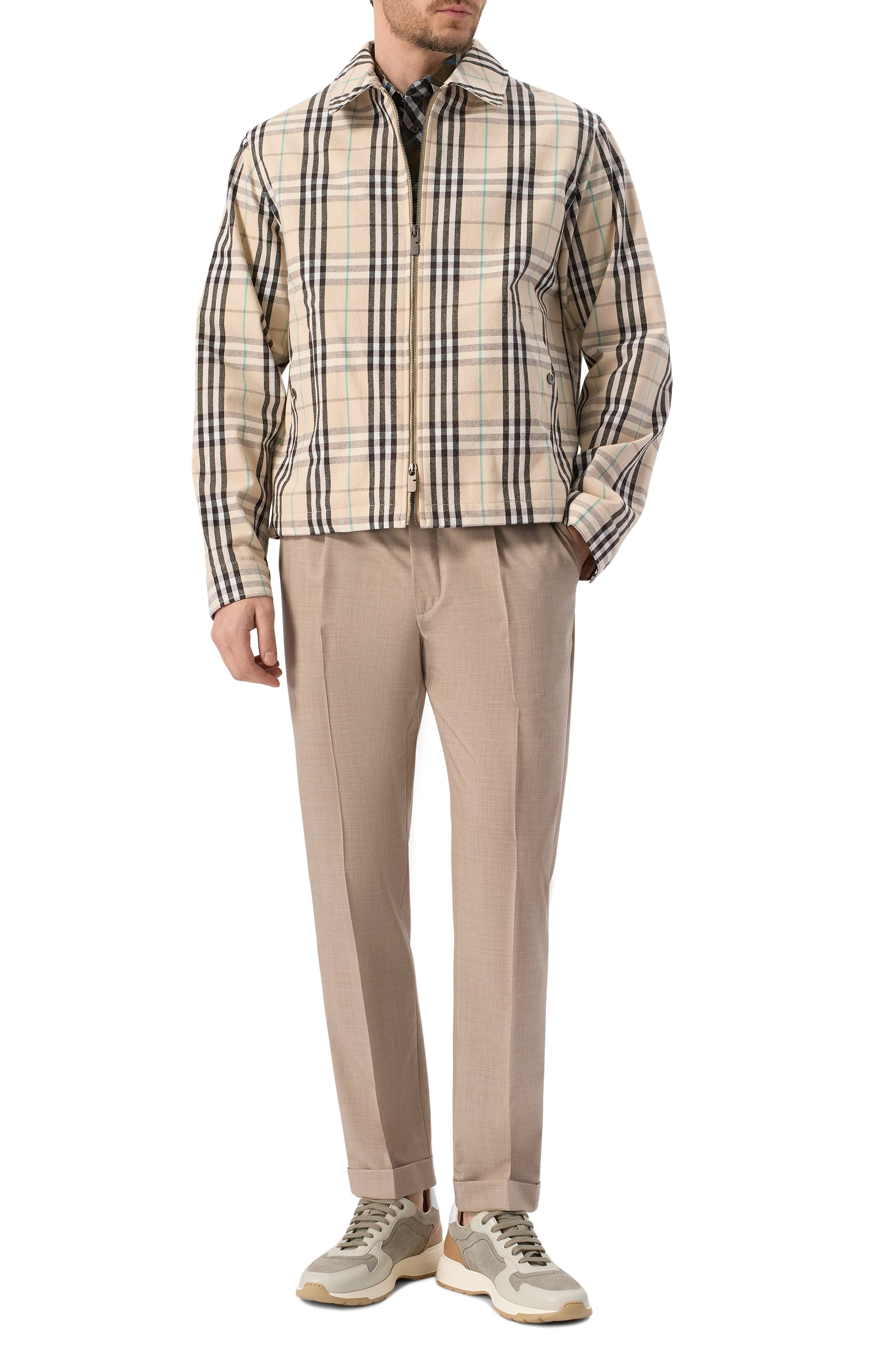 Кожаные кроссовки ZILLI, арт. H0138BM1212VZEV02, фото 2