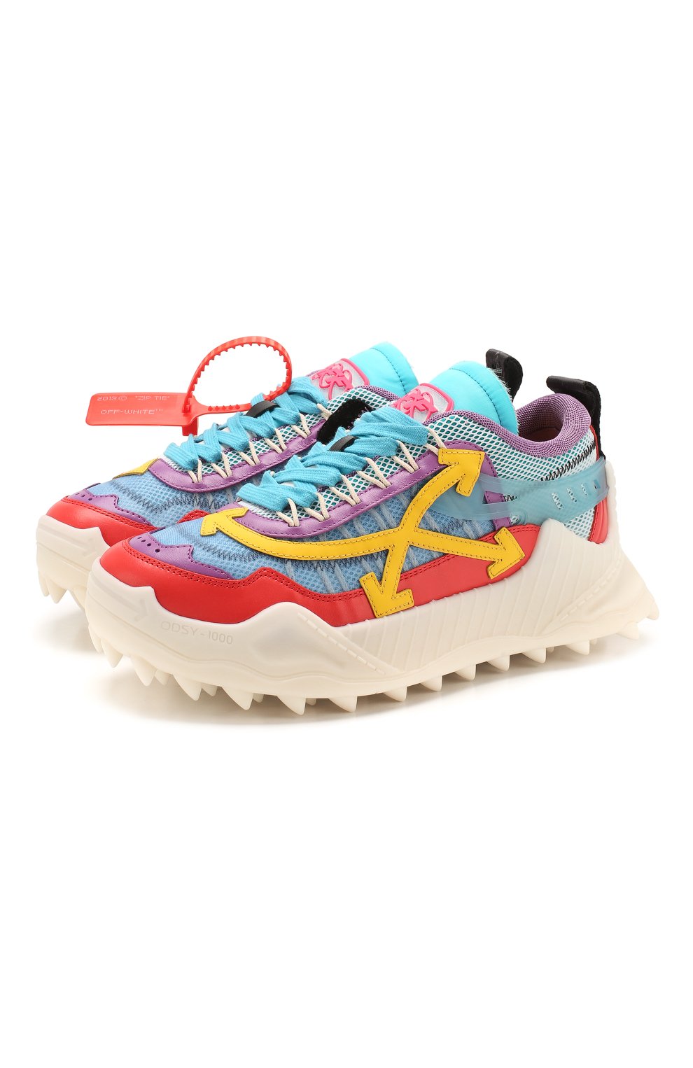 Комбинированные кроссовки odsy-1000 OFF-WHITE, арт. 0WIA180S20FAB0018418, фото 1