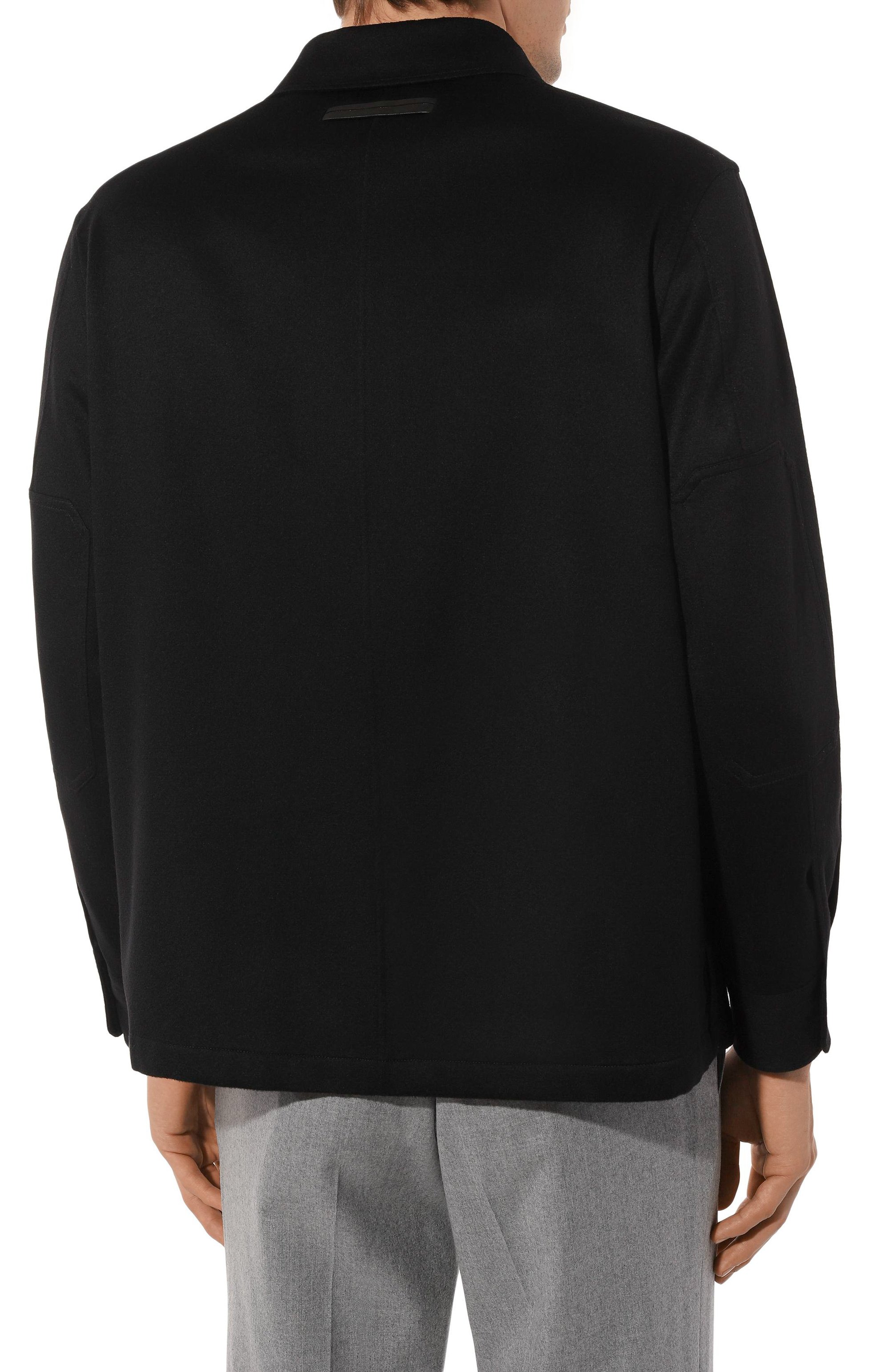 Кашемировая куртка-рубашка ZEGNA, арт. S0T6B/E8V46, фото 4