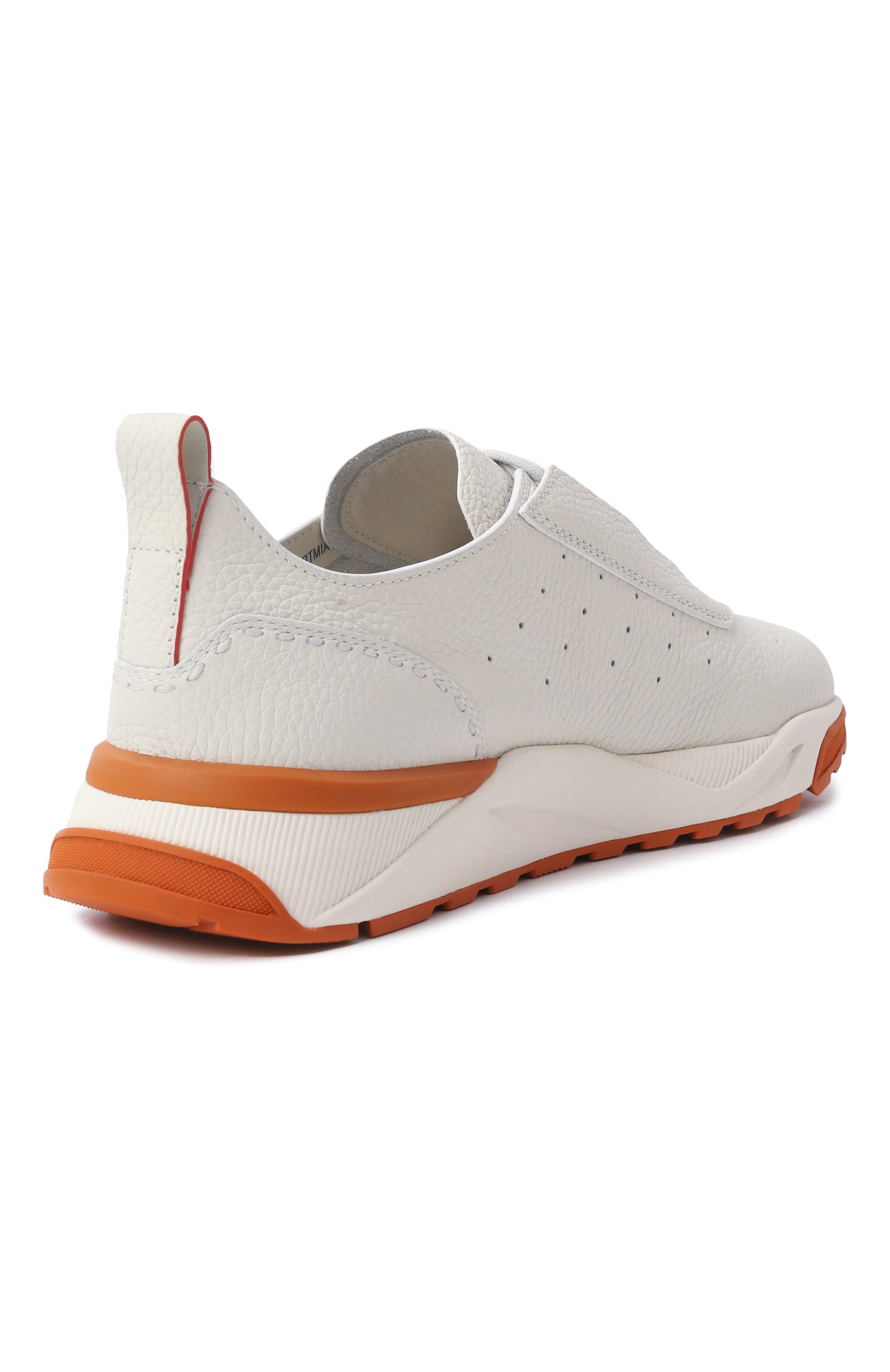 Кожаные кроссовки innova SANTONI, арт. MBIG22073BIRTMIA, фото 5