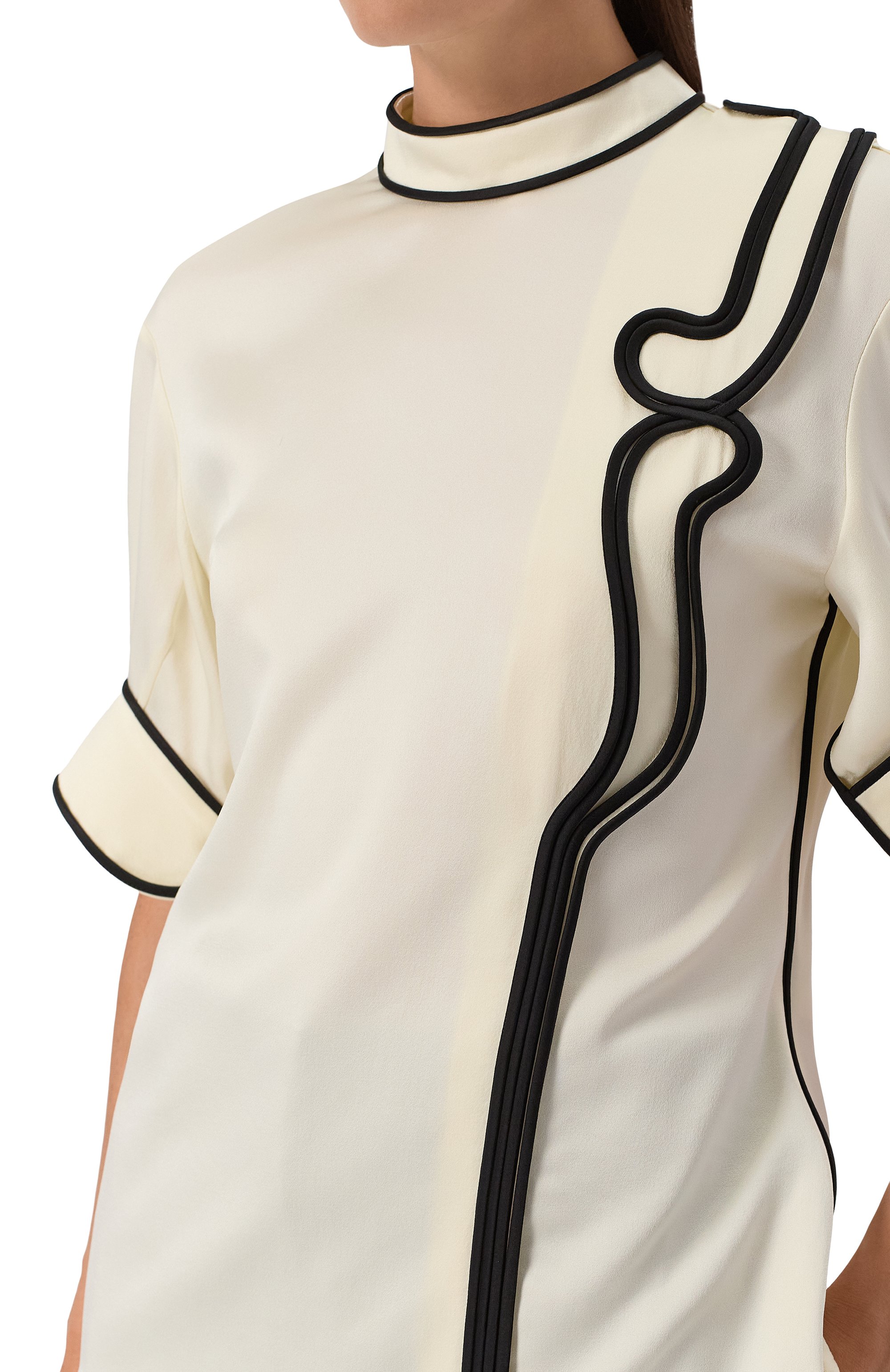 Атласная блузка JIL SANDER, арт. J03DL0182-J76018, фото 5