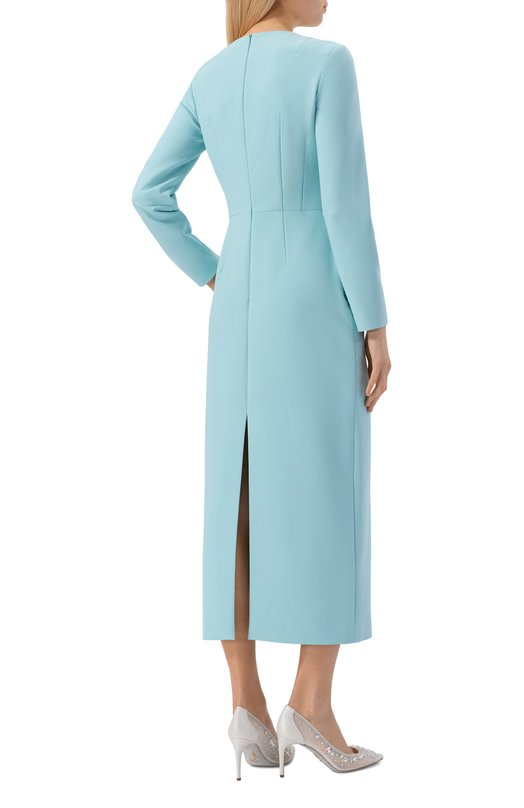 Платье с отделкой бисером Leffers 22\2.52.45.15.05 Голубой  22\2.52.45.15.05 Фото 3