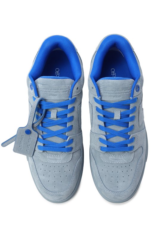 Замшевые кеды Out Of Office Off-White 0MIA189F25LEA0096161 Серый  0MIA189F25LEA0096161 Фото 5