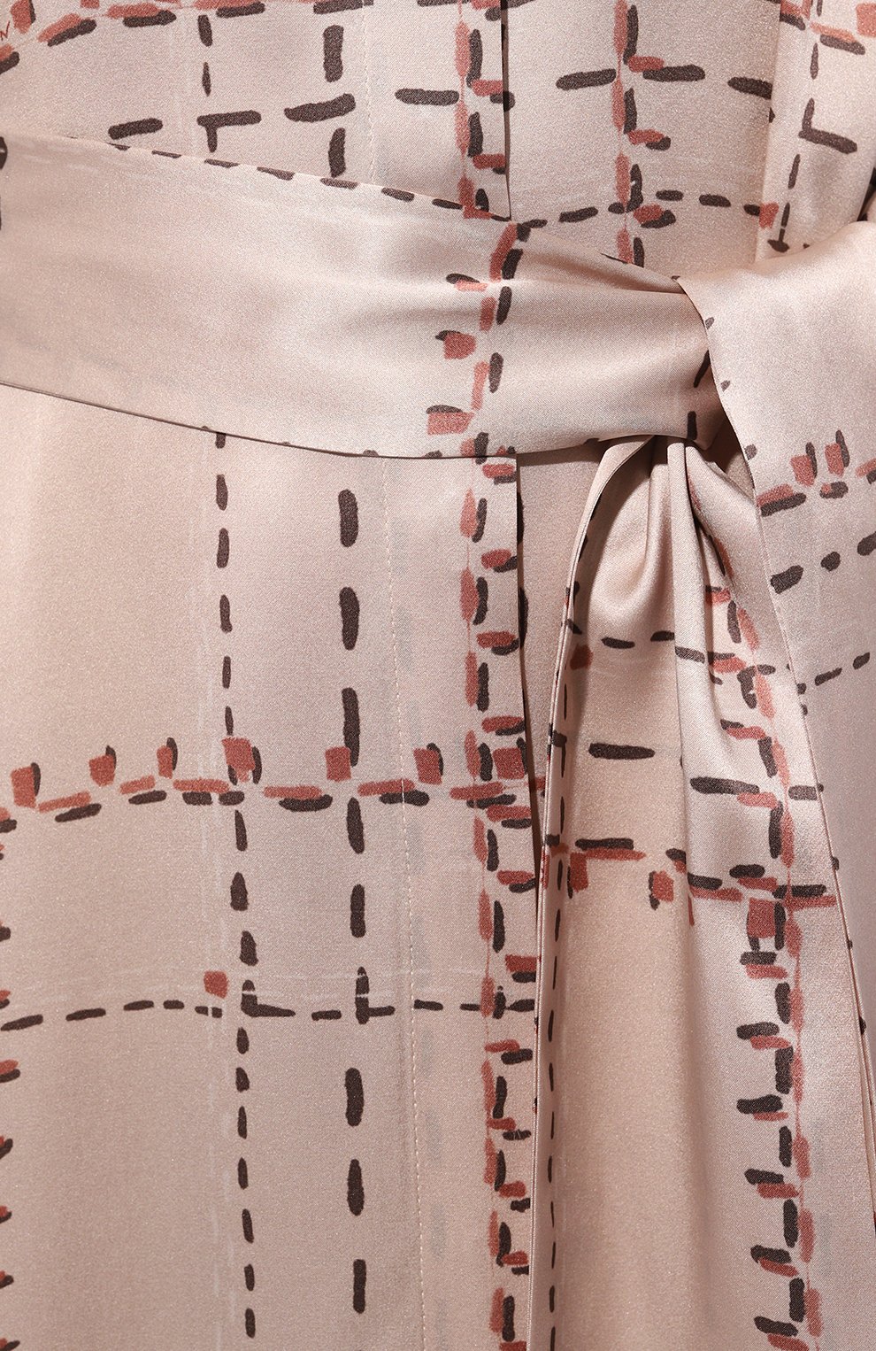 Шелковое платье KITON светло-розового цвета по цене 262000 руб., арт. D54325K0561E03, фото 5 Шелковое платье KITON, арт. D54325K0561E03, фото 5