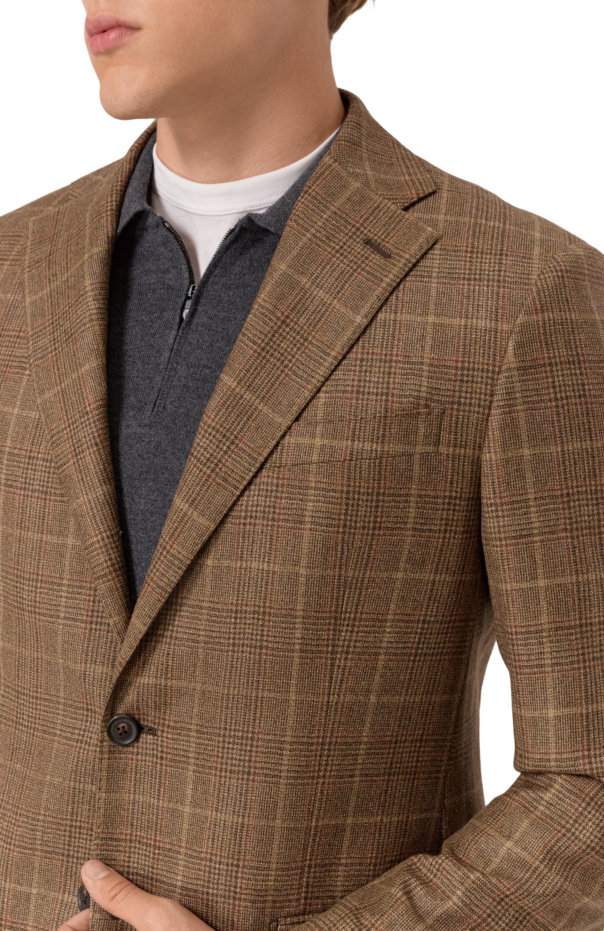 Шерстяной пиджак CORNELIANI, арт. 266008-2616309, фото 7