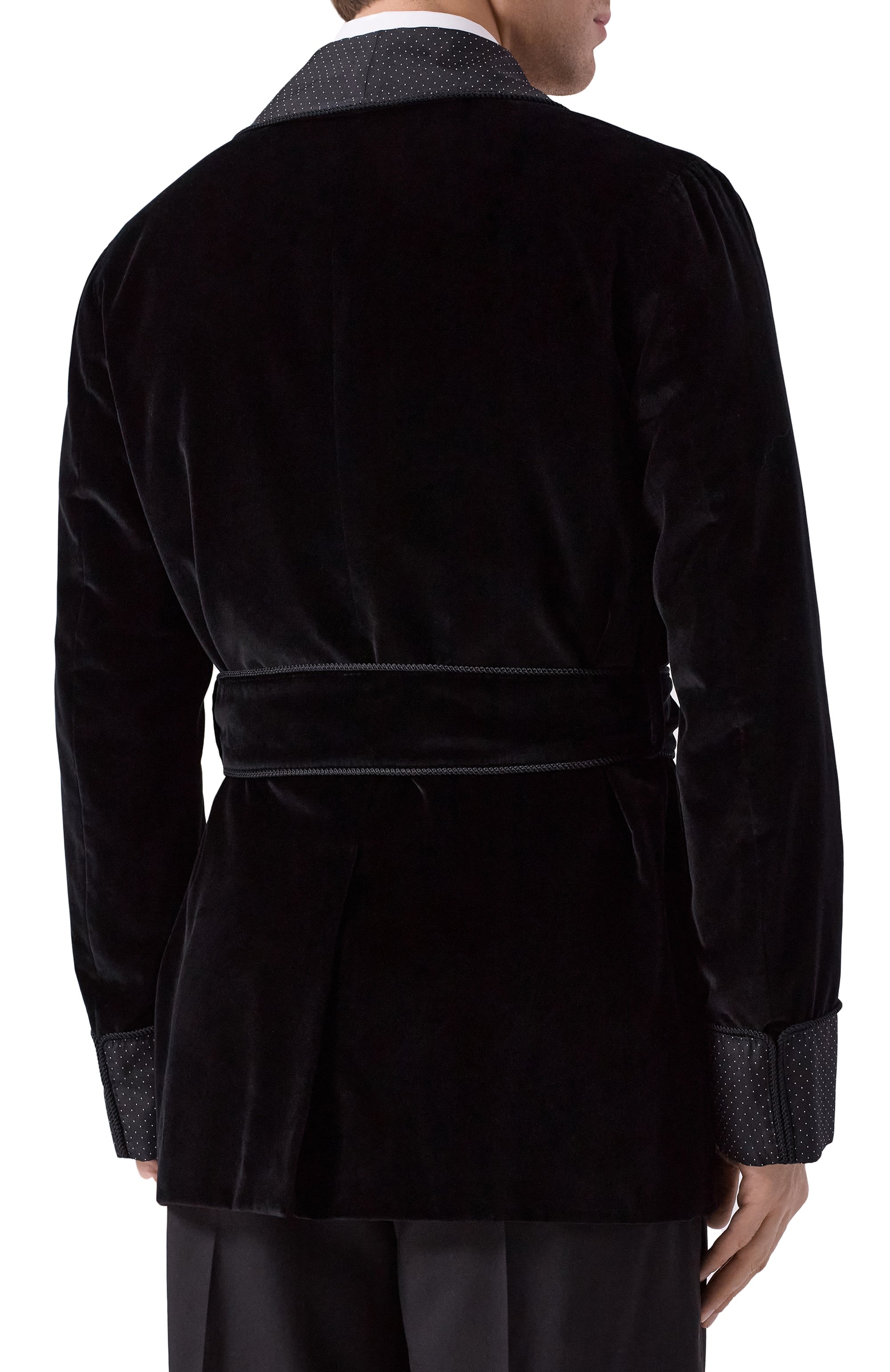 Бархатный пиджак DOLCE & GABBANA, арт. G2VG0T/FUVG7, фото 4