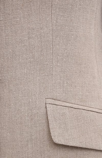 Льняной жакет EMPORIO ARMANI, арт. ANG40T/A2026, фото 5