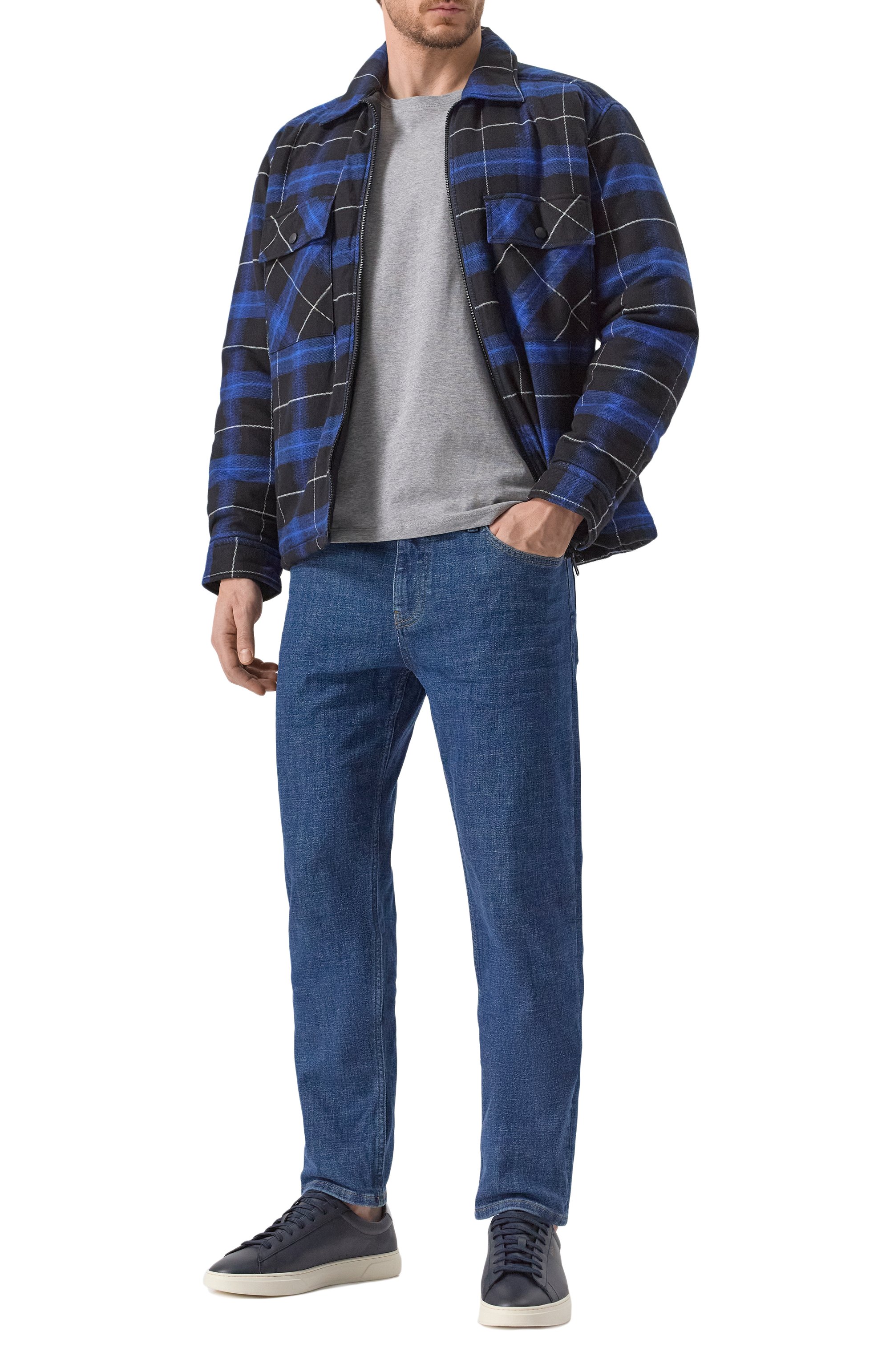 Кожаные кеды kieran BOSS, арт. 50536480, фото 2