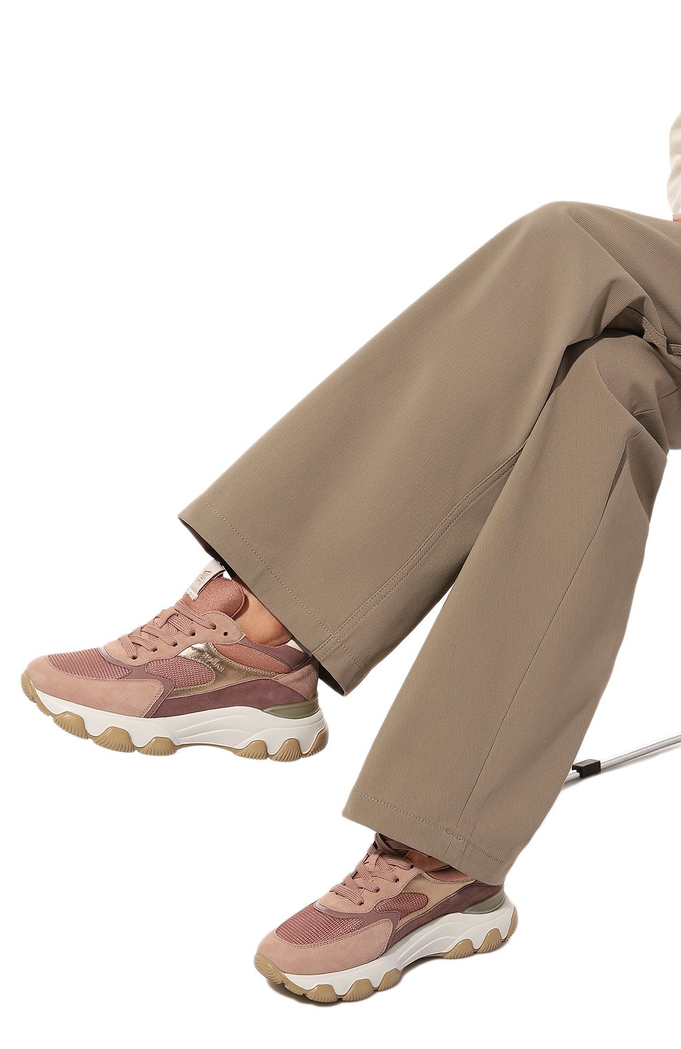 Комбинированн ые кроссовки hyperactive HOGAN, арт. HXW5400DG60972, фото 3