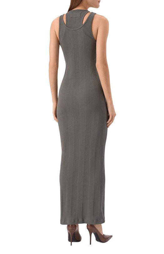 Хлопковое платье Armarium ARMFWD049/JE05_002 Серый  ARMFWD049/JE05_002 Фото 3