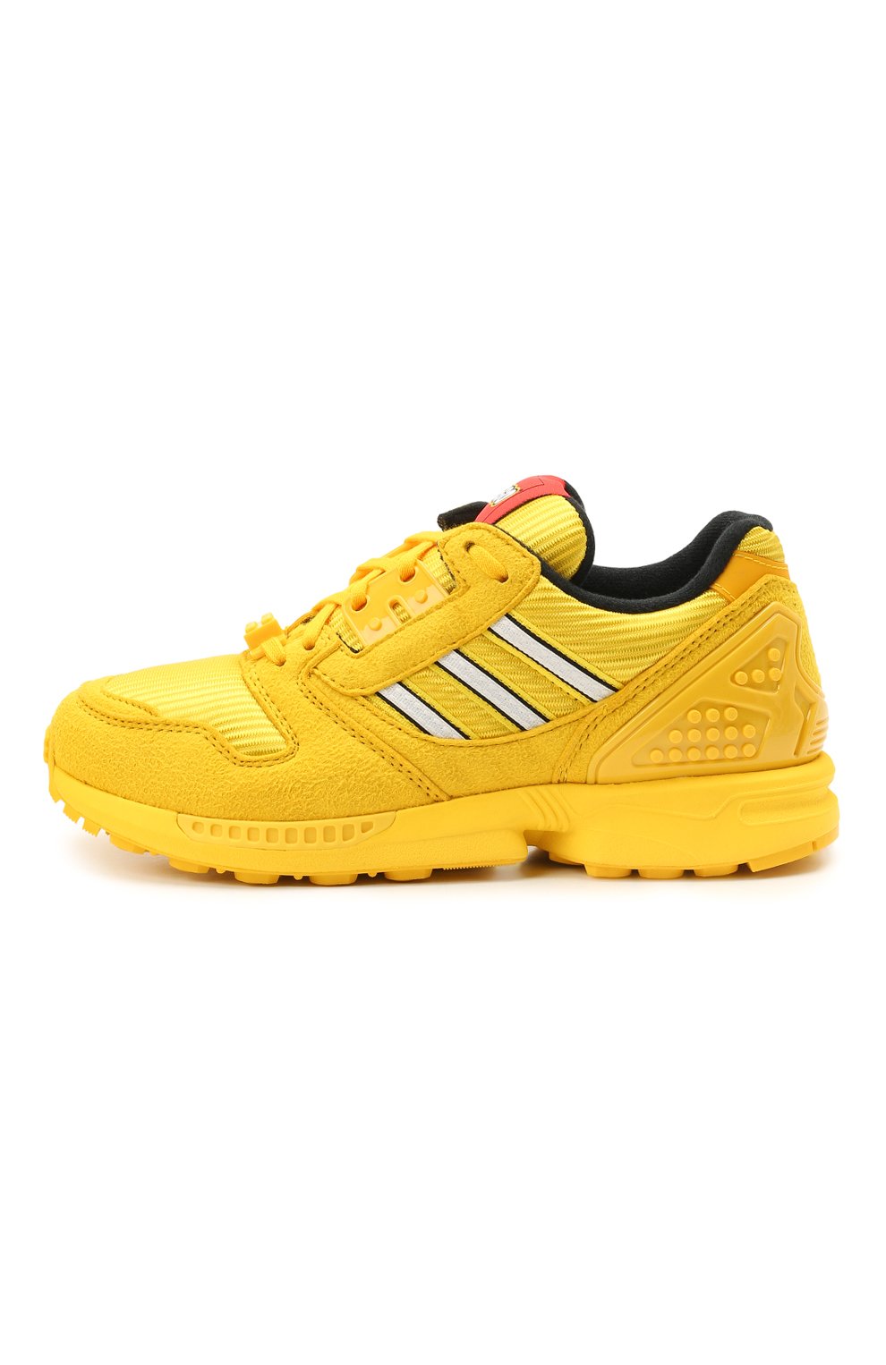 Кроссовки Adidas ZX 8000 x Lego ADIDAS ORIGINALS желтого цвета