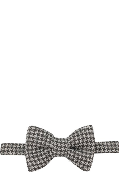 Мужской галстук-бабочка из смеси шелка и льна TOM FORD, арт. 3TF66/4CH