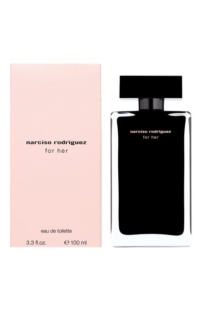 Туалетная вода for her (100ml) NARCISO RODRIGUEZ бесцветного цвета по цене 9850 руб., арт. 890025BP, фото 2 Туалетная вода for her (100ml) NARCISO RODRIGUEZ, арт. 890025BP, фото 2