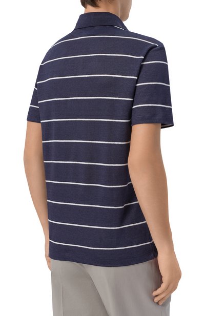 Льняное поло PAUL&SHARK, арт. 26411201, фото 4