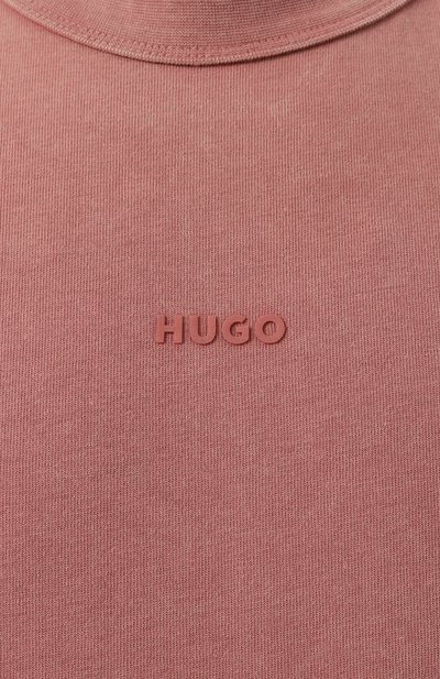 Хлопковая футболка HUGO, арт. 50531739, фото 5