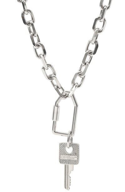 Цепь с кулоном OFF-WHITE, арт. 0M0B053E20MET0017800, фото 2