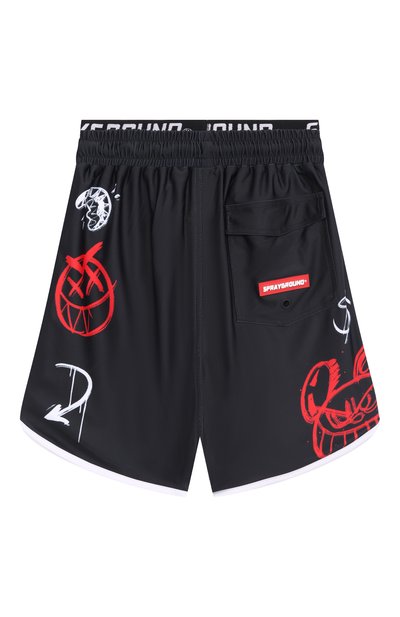 Плавки-шорты SPRAYGROUND, арт. SPY1474/DIABL0 BEAR TAG SWIM TRUNKS, фото 2