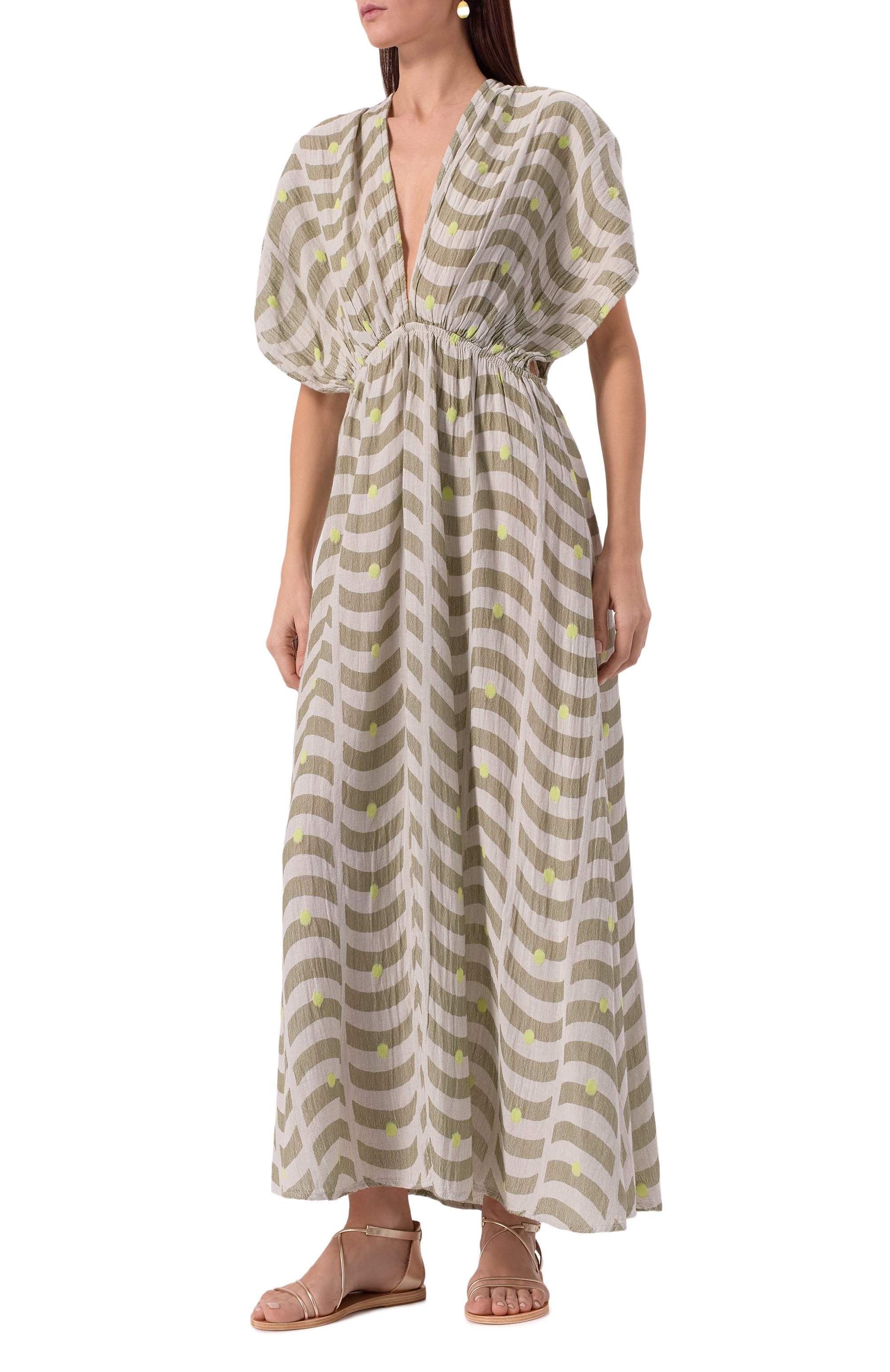 Туника из хлопка и вискозы PEARL&CAVIAR, арт. S25P1015, фото 3