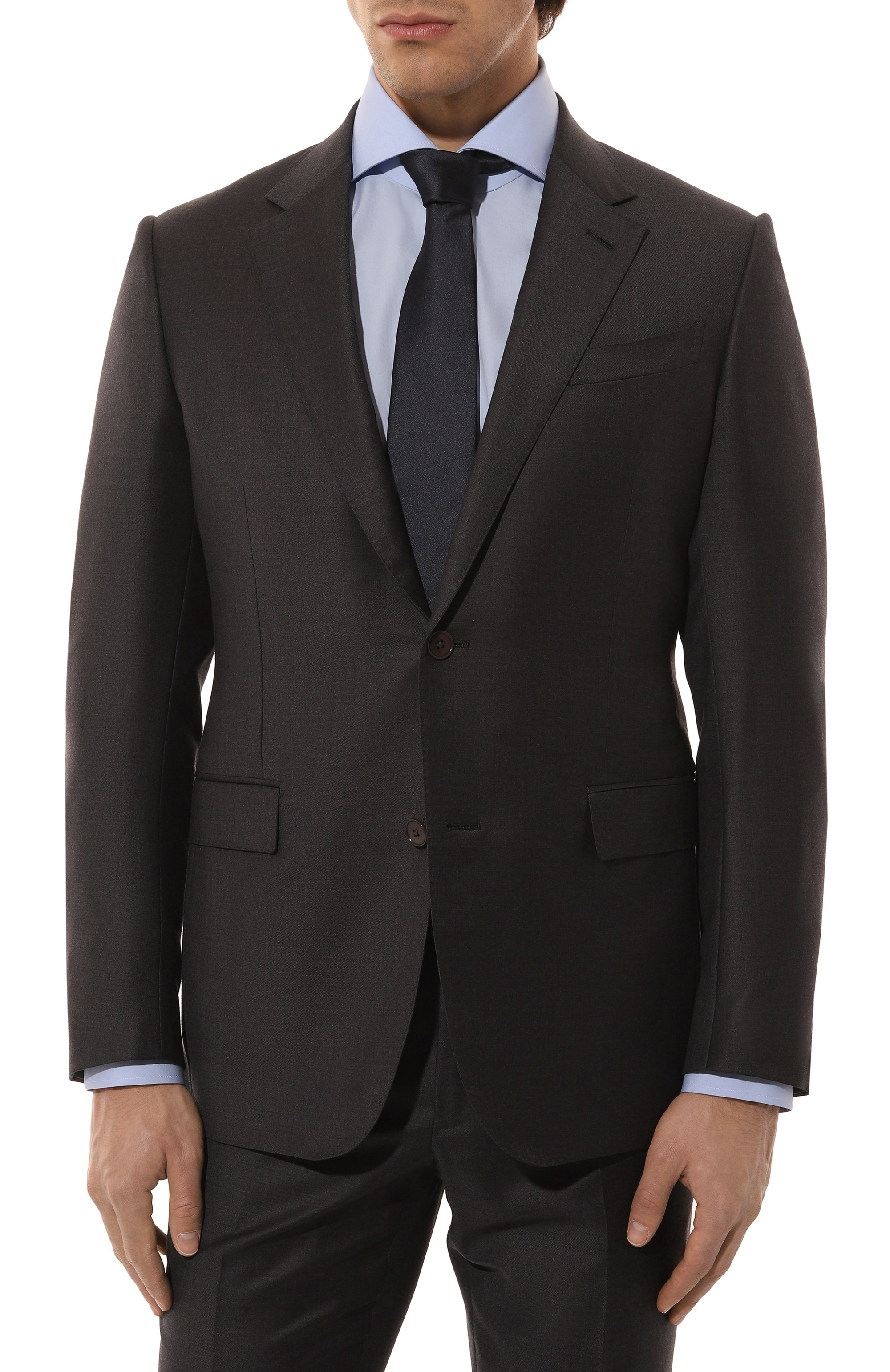 Шерстяной костюм ZEGNA, арт. 221225/C22684, фото 4