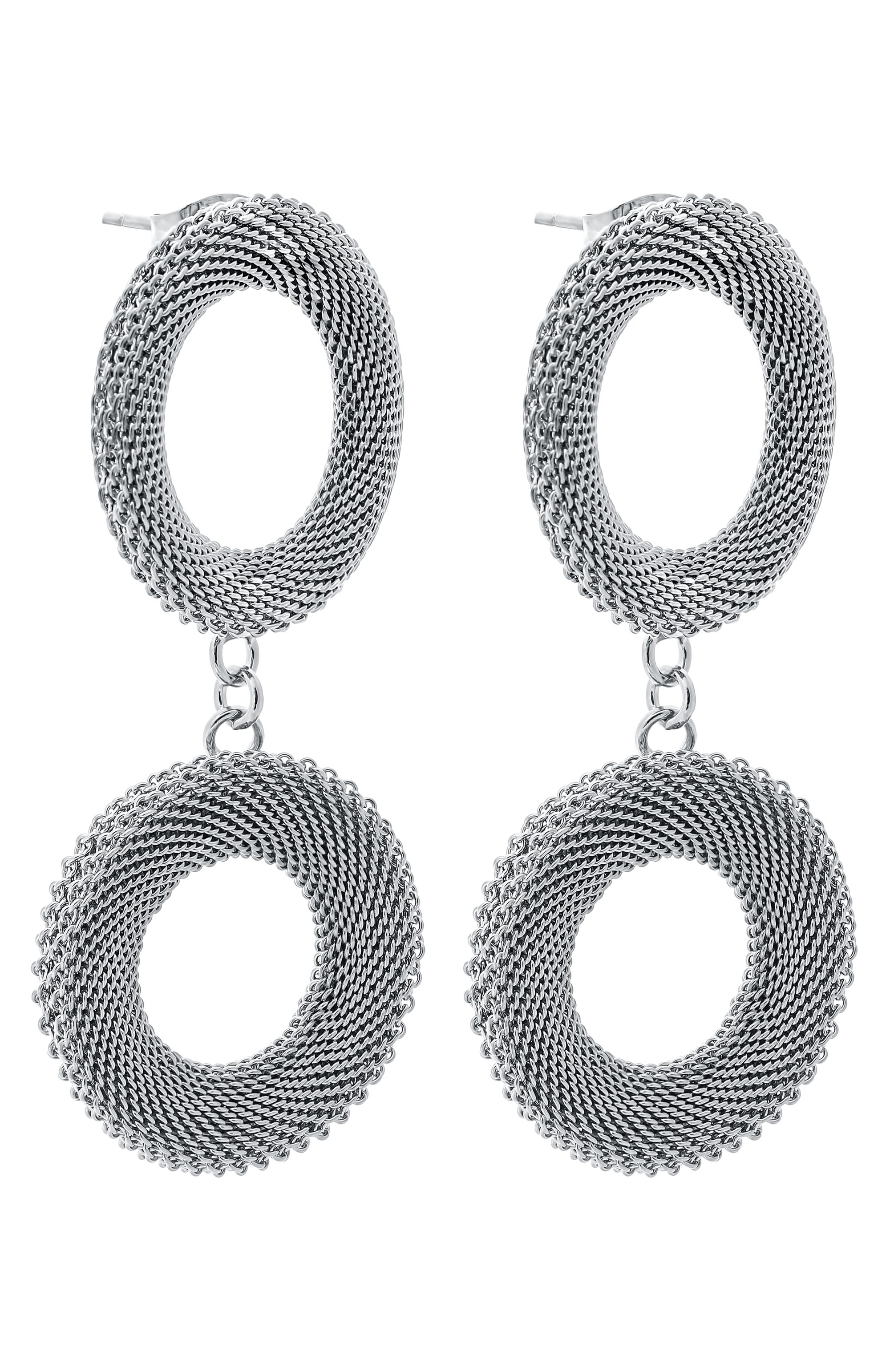 Серьги CRYSTALLINE JEWELLERY серебряного цвета по цене 14740 руб., арт. 371WS, фото 3 Серьги CRYSTALLINE JEWELLERY, арт. 371WS, фото 3