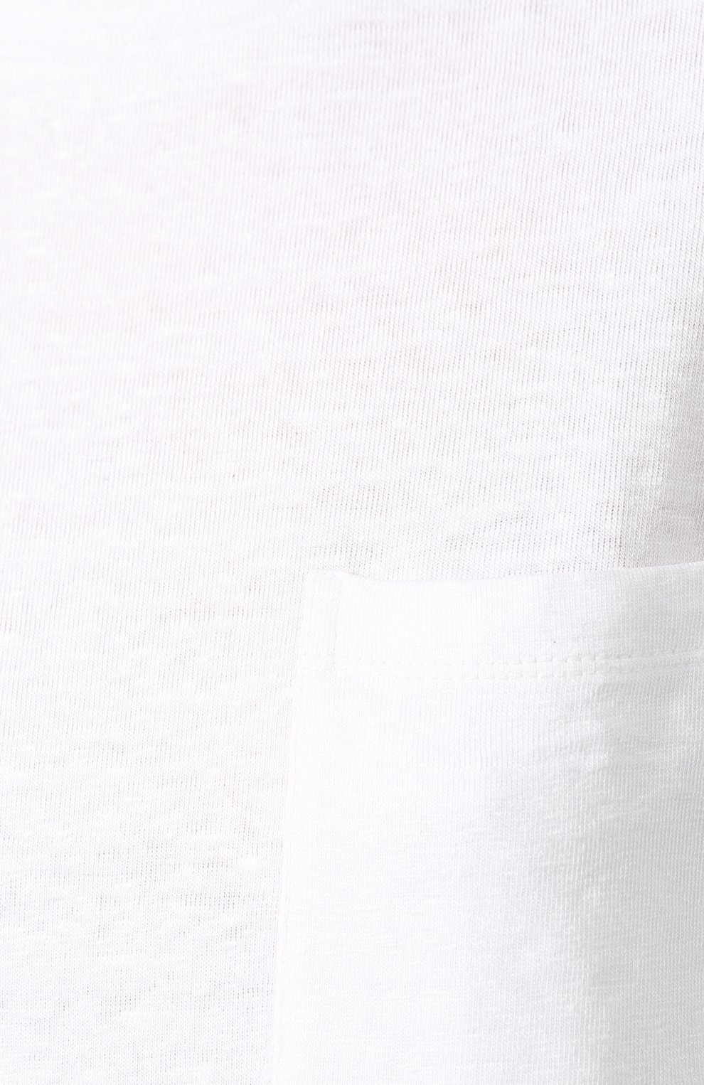 Льняная футболка THEORY белого цвета по цене 15300 руб., арт. K0423512, фото 5 Льняная футболка THEORY, арт. K0423512, фото 5