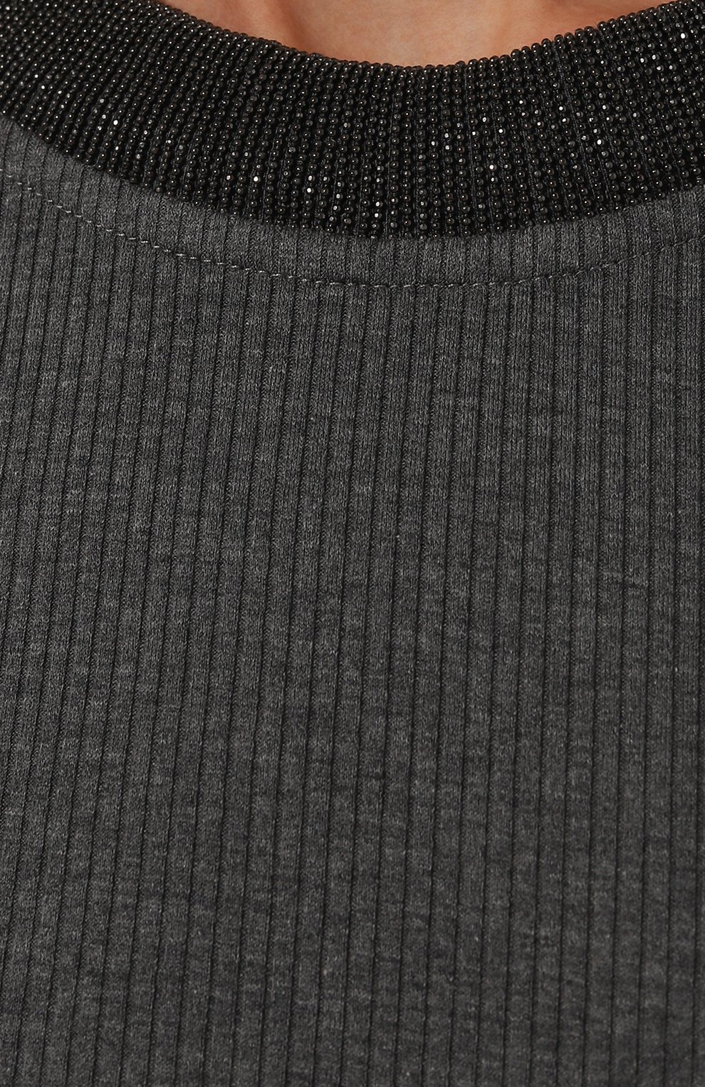 Хлопковый лонгслив BRUNELLO CUCINELLI, арт. MP902HR320, фото 5