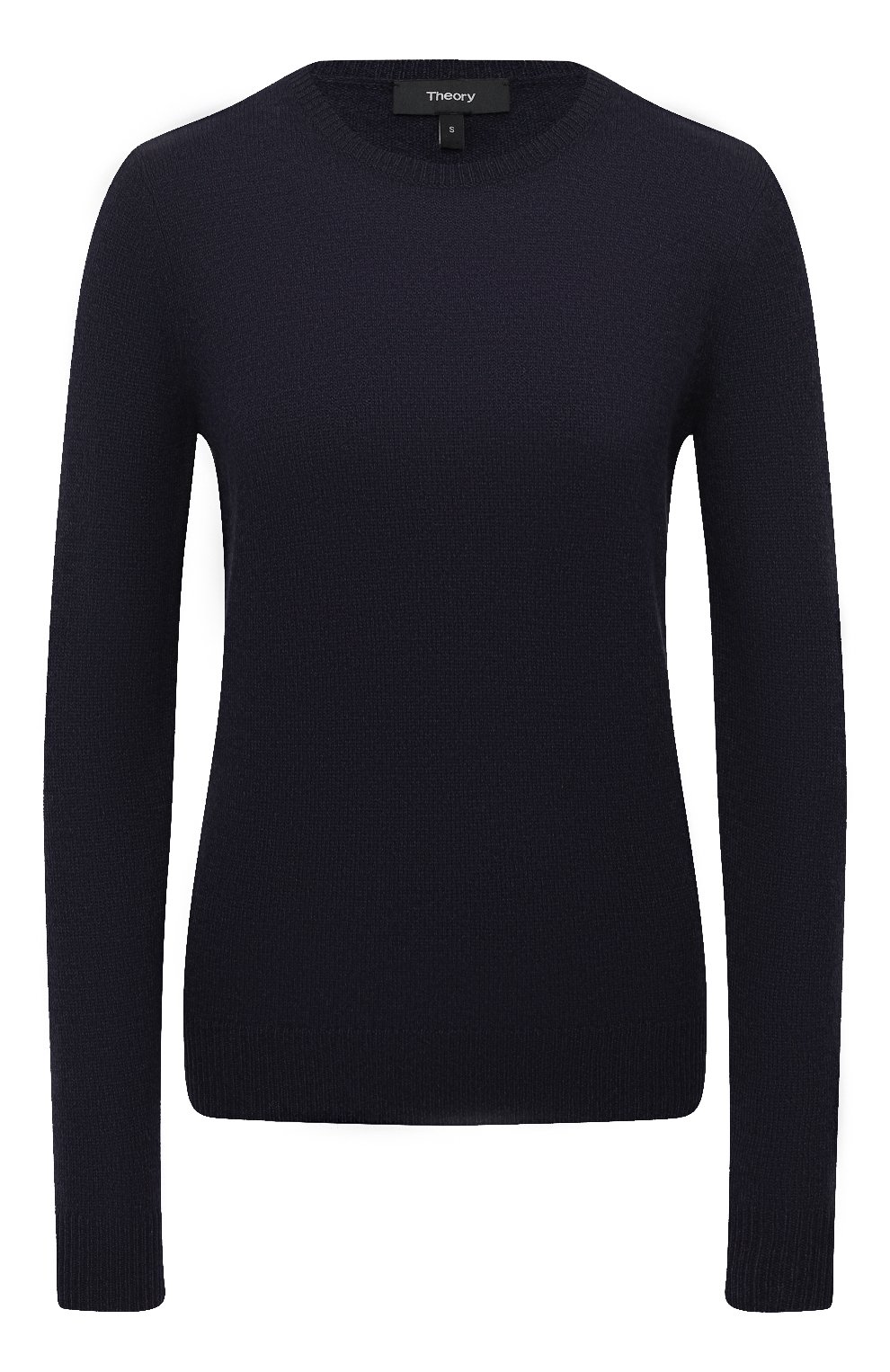 Кашемировый пуловер THEORY темно-синего цвета по цене 37750 руб., арт. J0118711, фото 1 Кашемировый пуловер THEORY, арт. J0118711, фото 1