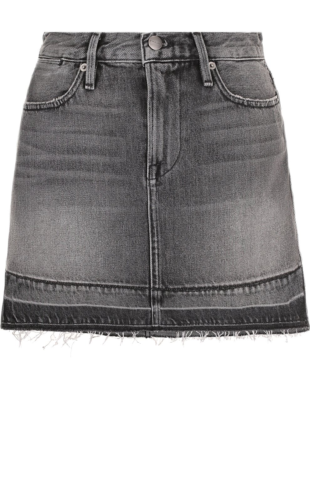 Джинсовая мини-юбка с потертостями FRAME DENIM, арт. RRSKRWR145, фото 1