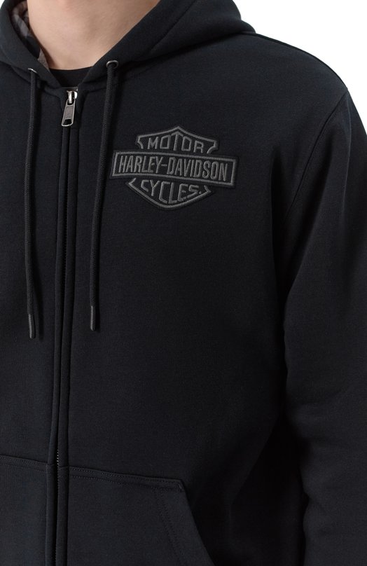 Толстовка Harley-Davidson 96010-25VM Чёрный  96010-25VM Фото 5