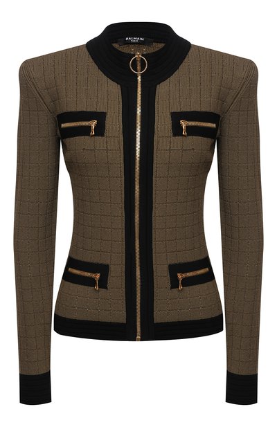 Женский кардиган из вискозы BALMAIN, арт. WF0SK031/K330
