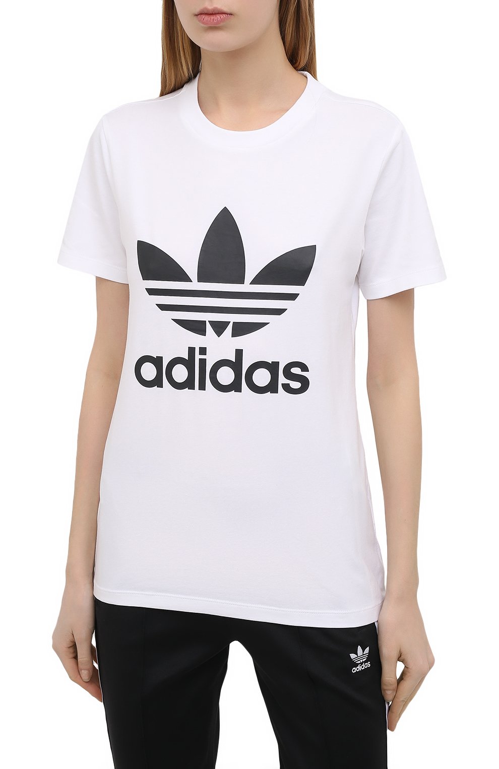 Футболка ADIDAS ORIGINALS белого цвета по цене 2510 руб., арт. GN2899, фото 3 Футболка ADIDAS ORIGINALS, арт. GN2899, фото 3