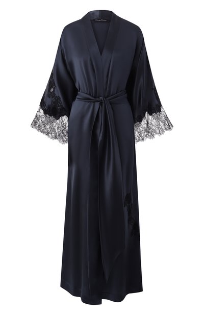 Женский шелковый халат CARINE GILSON, арт. EL0168DS