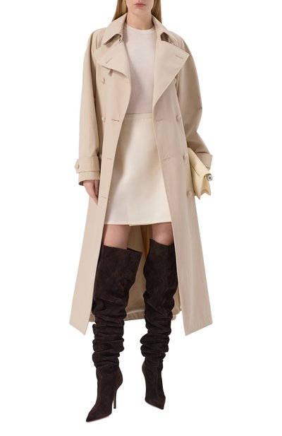 Замшевые ботфорты jessica 105 PARIS TEXAS темно-коричневого цвета по цене 170000 руб., арт. PX1796/XV003, фото 3 Замшевые ботфорты jessica 105 PARIS TEXAS, арт. PX1796/XV003, фото 3