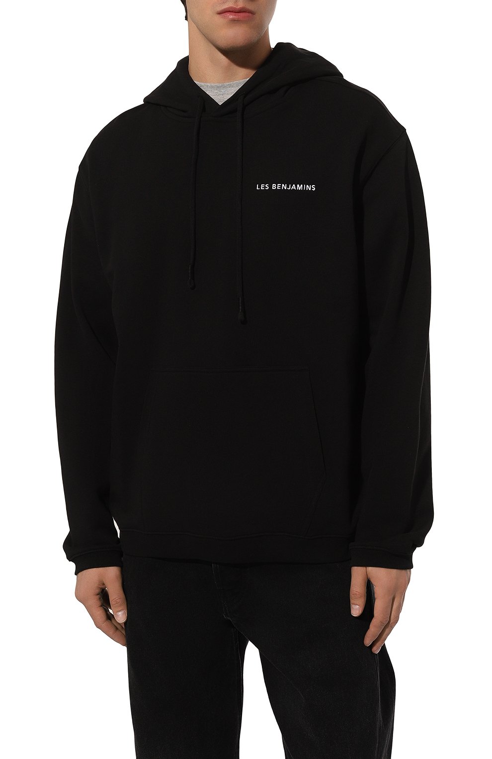 Хлопковое худи LES BENJAMINS, арт. LB21SSC0RMUHD-001, фото 3