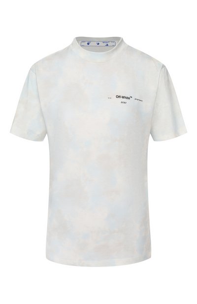 Женская хлопковая футболка OFF-WHITE, арт. 0WAA049S20JER0044010