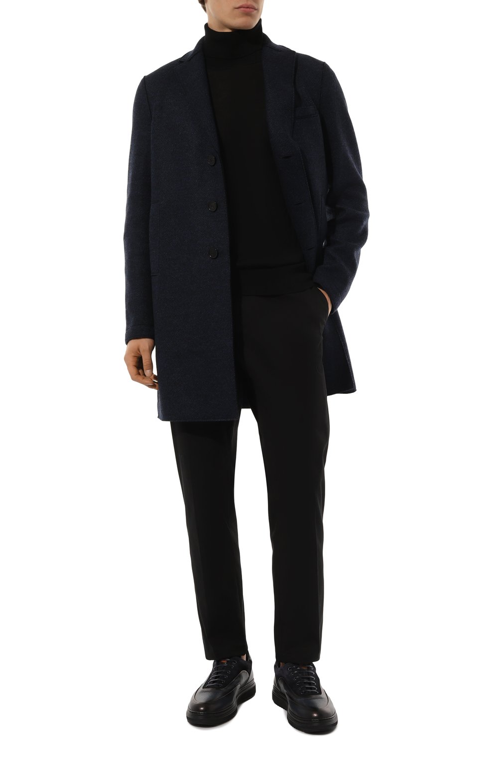 Кожаные кеды W.GIBBS, арт. 0325003/PIPER/CAM0SCI0 RAIN W00LEN, фото 2