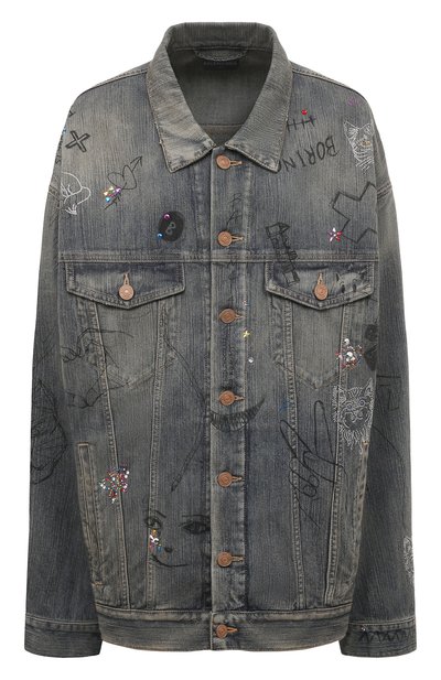 Женская джинсовая куртка BALENCIAGA, арт. 721708/T0W66