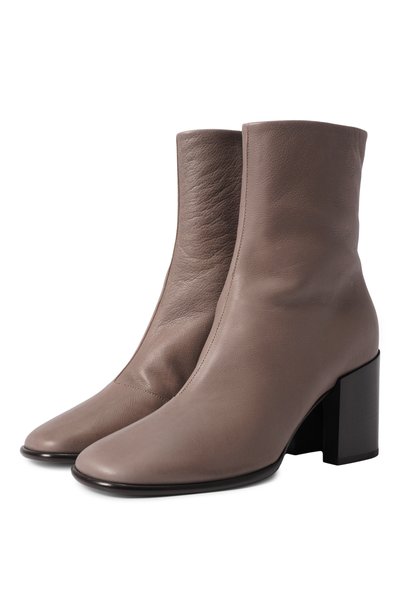 Женские кожаные ботильоны DRIES VAN NOTEN, арт. 262-011707/0124