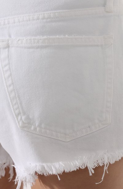 Джинсовые шорты с потертостями AGOLDE, арт. A026B-997, фото 5