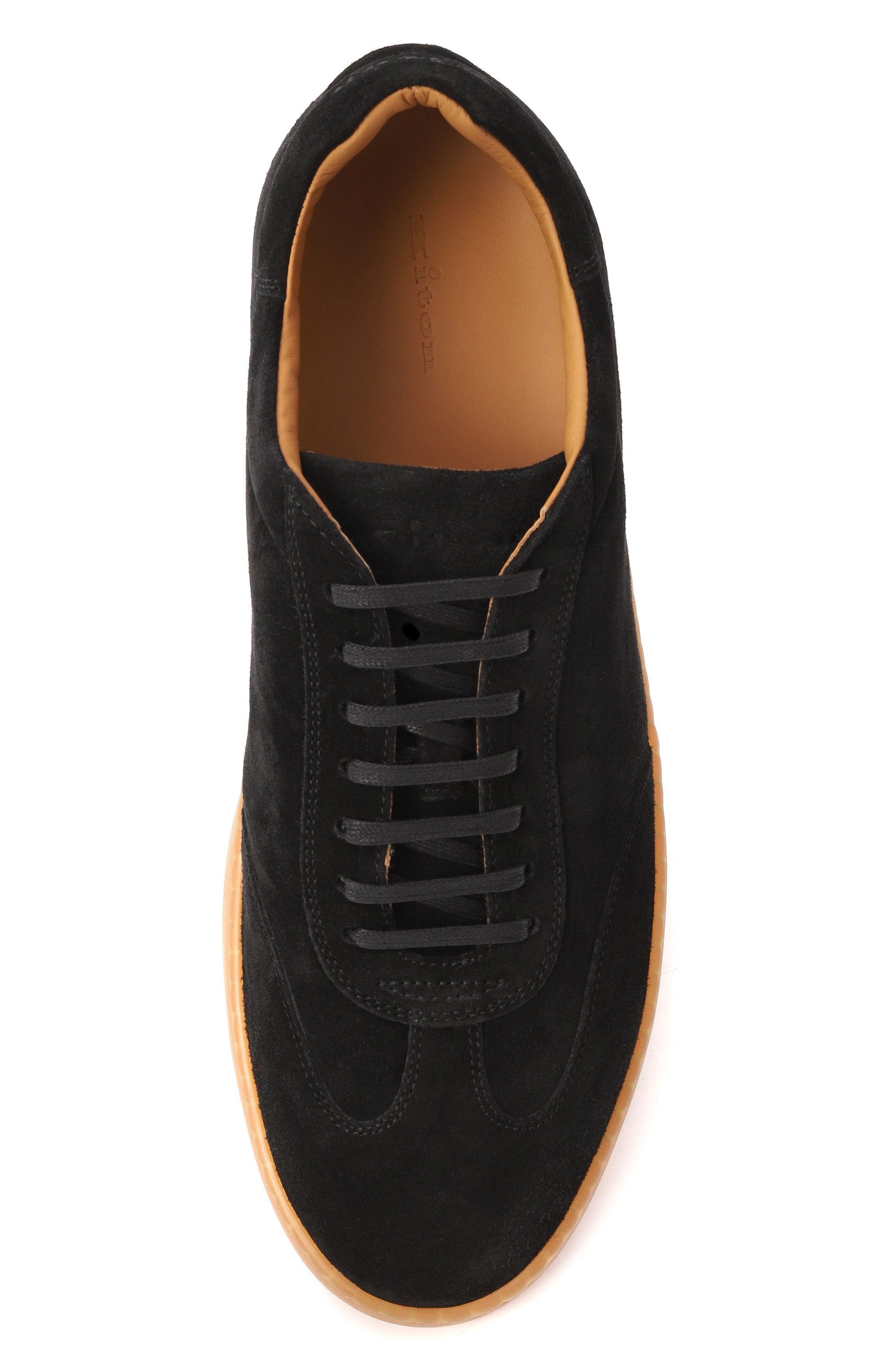 Замшевые кеды KITON, арт. USSA267N0118706, фото 6