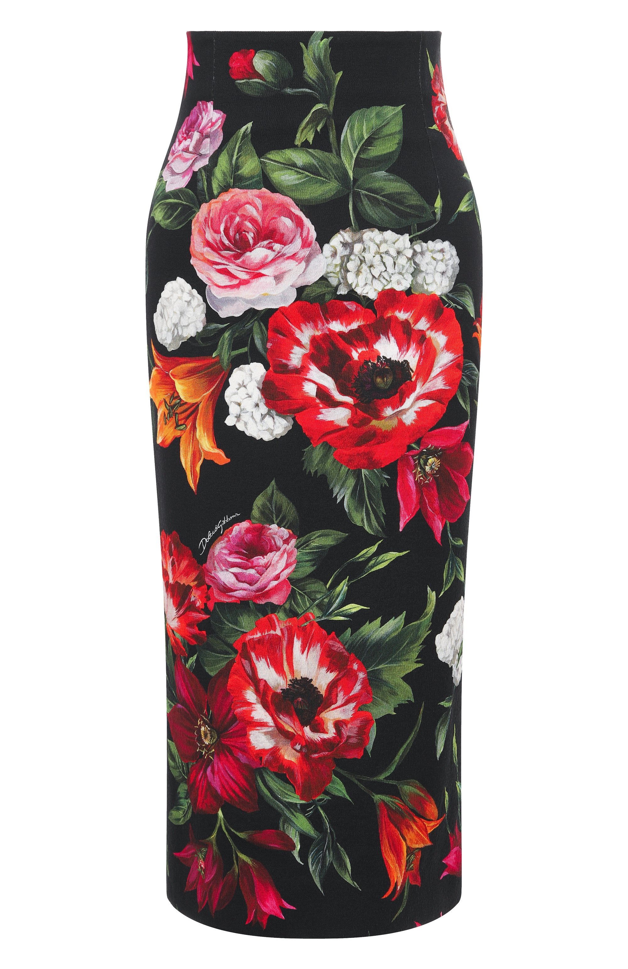 Юбка из хлопка и вискозы DOLCE & GABBANA, арт. F4C6IT/FSRQT, фото 1